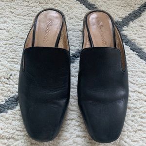 MADEWELL LOAFER MULE SZ 6.5 BLACK